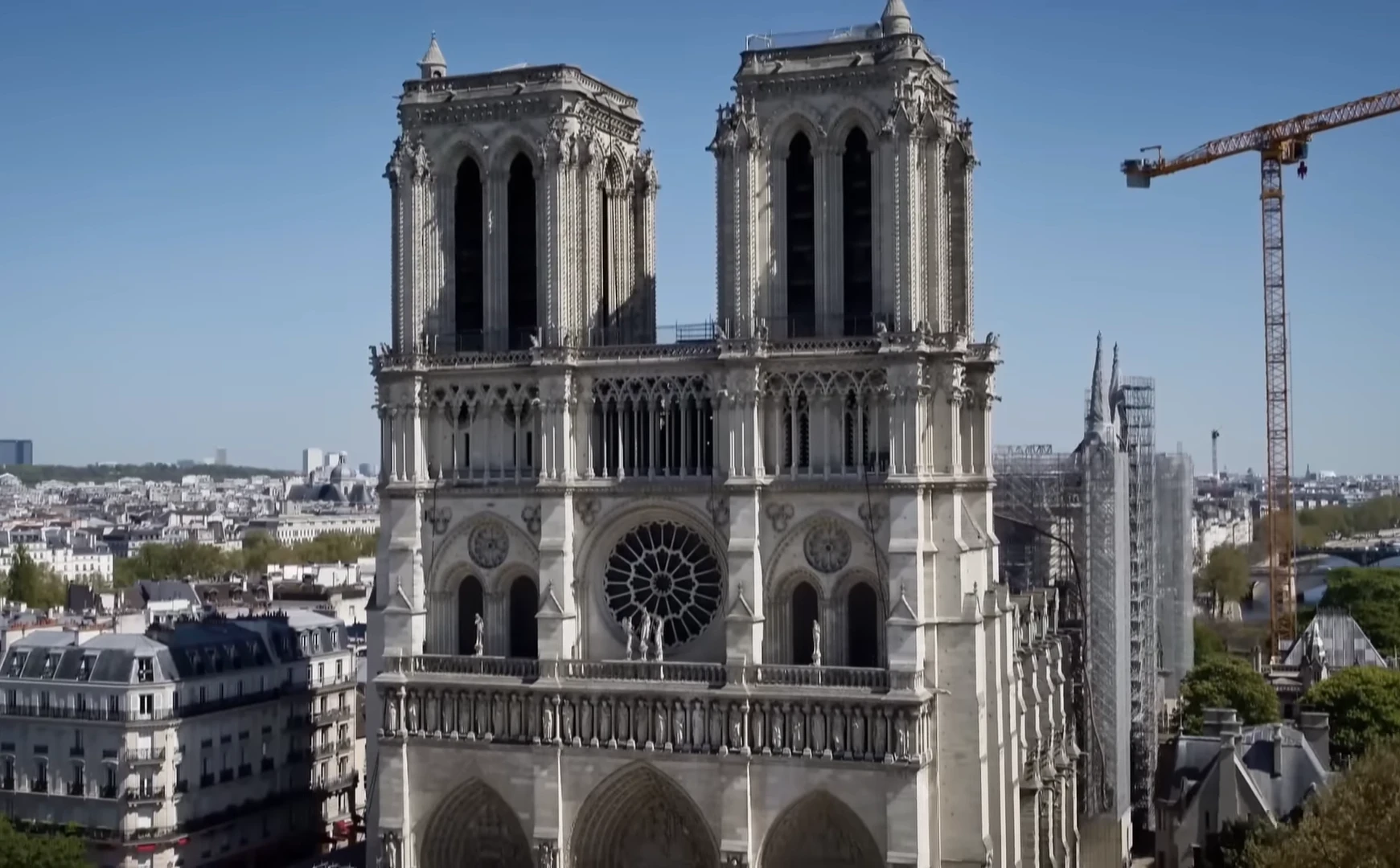 Katedralen Notre-Dame de Paris.