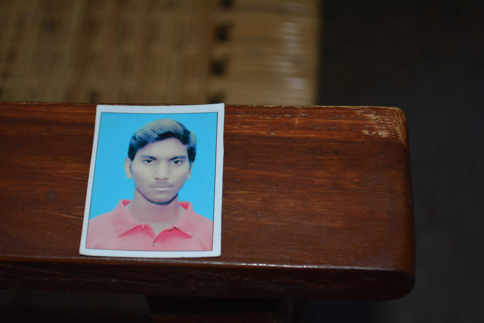 Portrett av den unge pakistaneren Akash Bashir