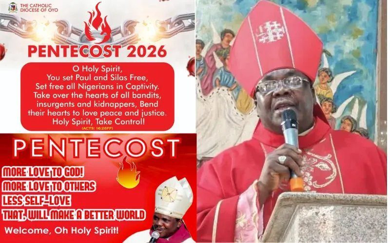 Biskop Emmanuel Adetoyese Badejo fra det katolske bispedømmet Oyo i Nigeria.