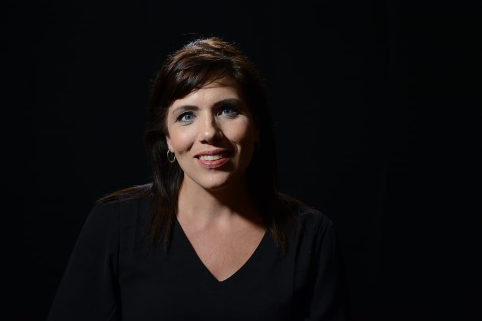 Portrett av abortoverlevende Melissa Ohden.