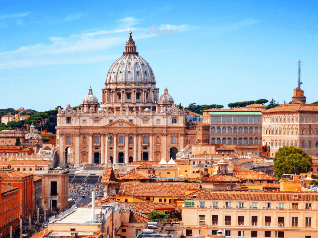 Peterskirken i Roma.