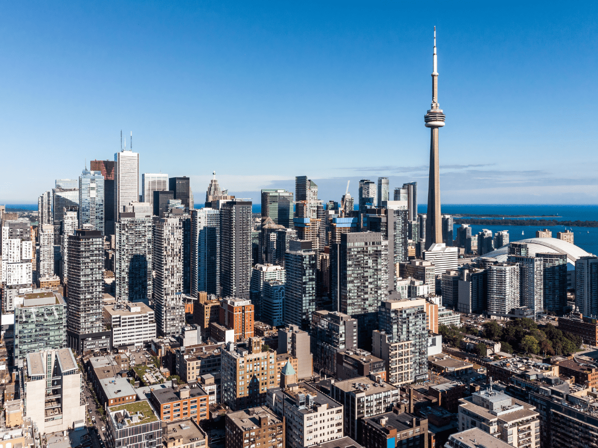 Skyline i Toronto