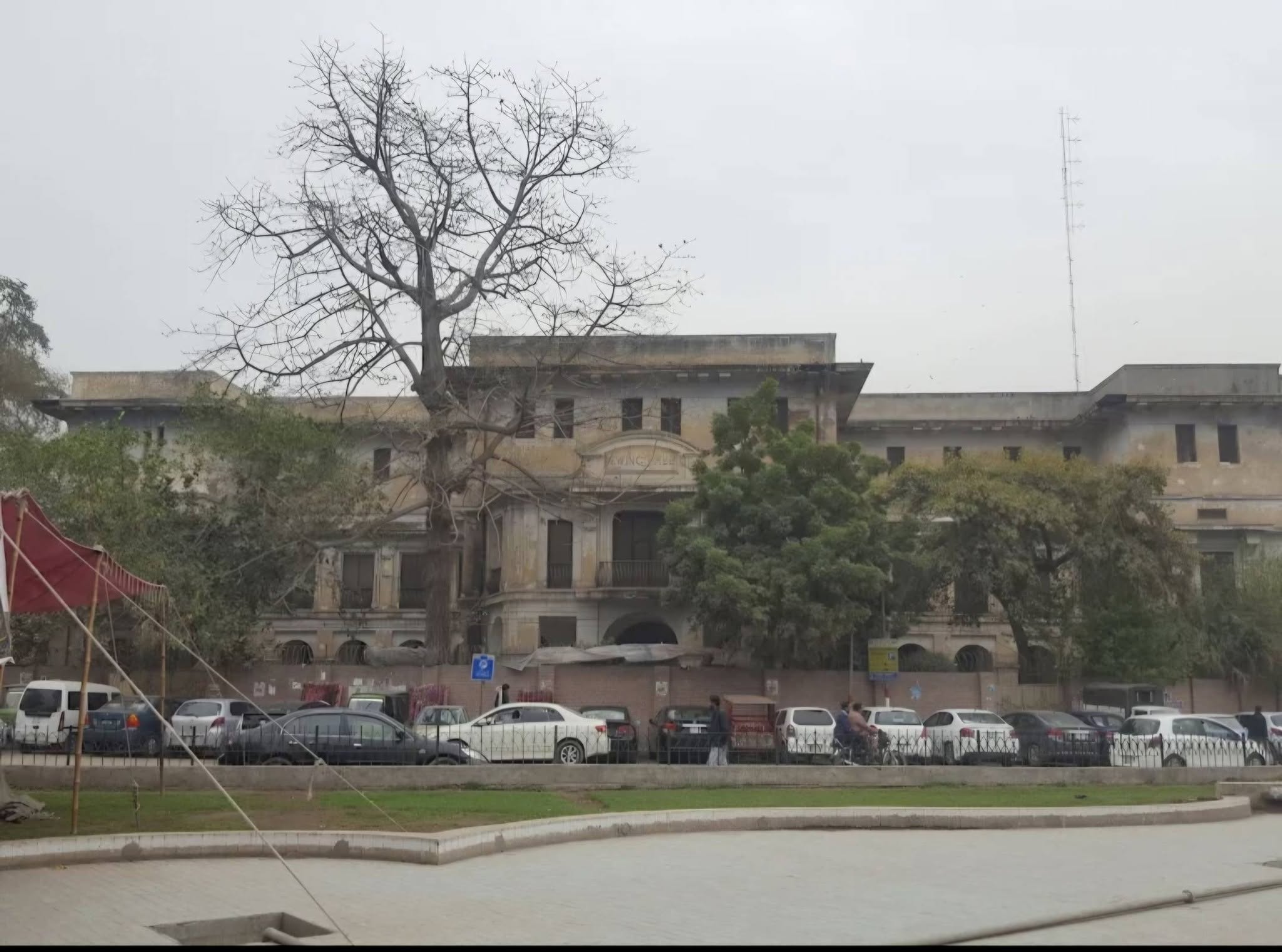 Ewing Hall i Anarkali-området i Lahore i Pakistan