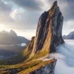 Mellom bakkar og berg ut med havet