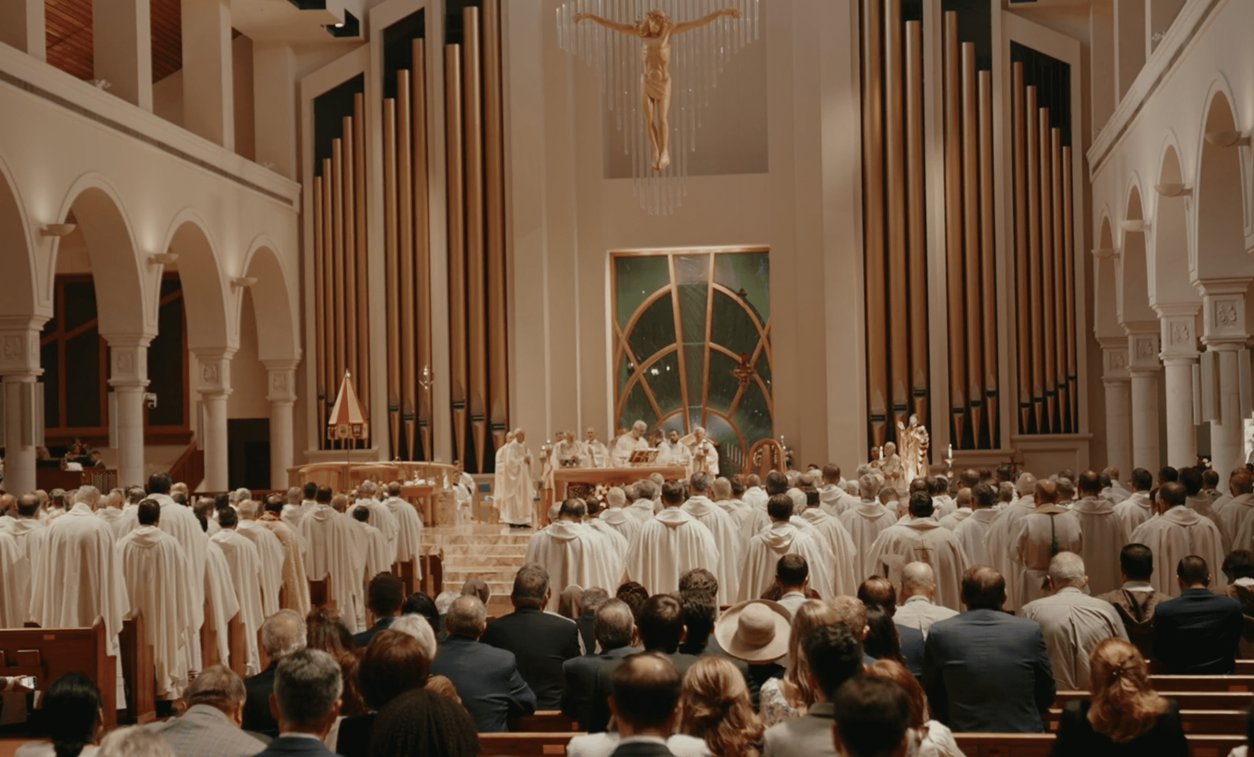 Biskoper samlet til messe i Orlando 11. juni 2026.
