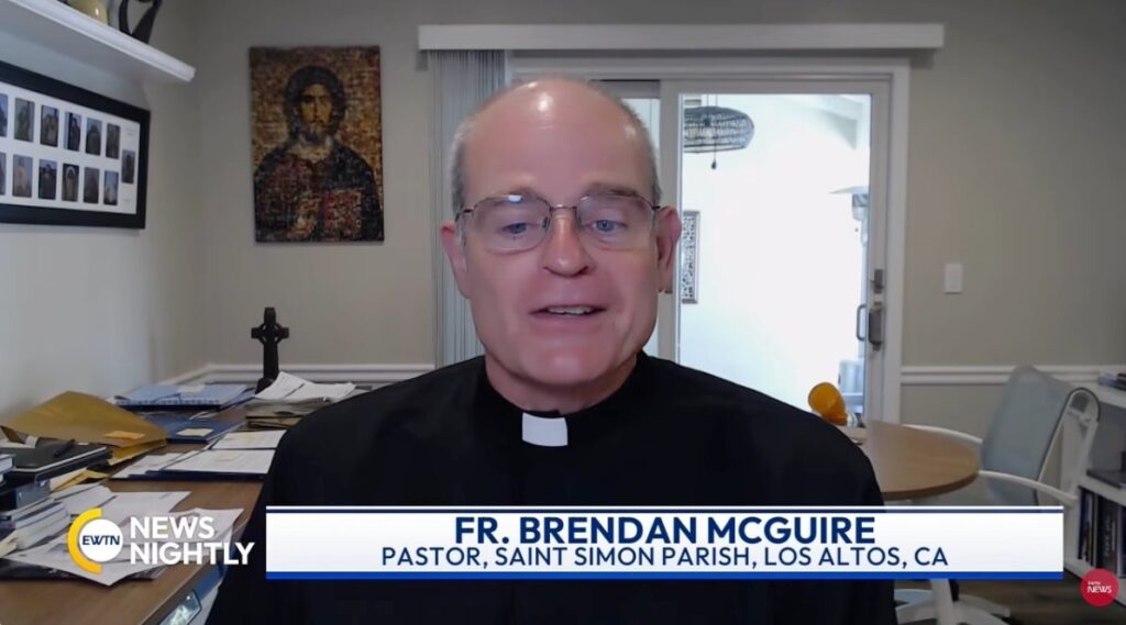 Pater Brendan McGuire i samtale med EWTN News Nightly om Magnifica Humanitas og kunstig intelligens.